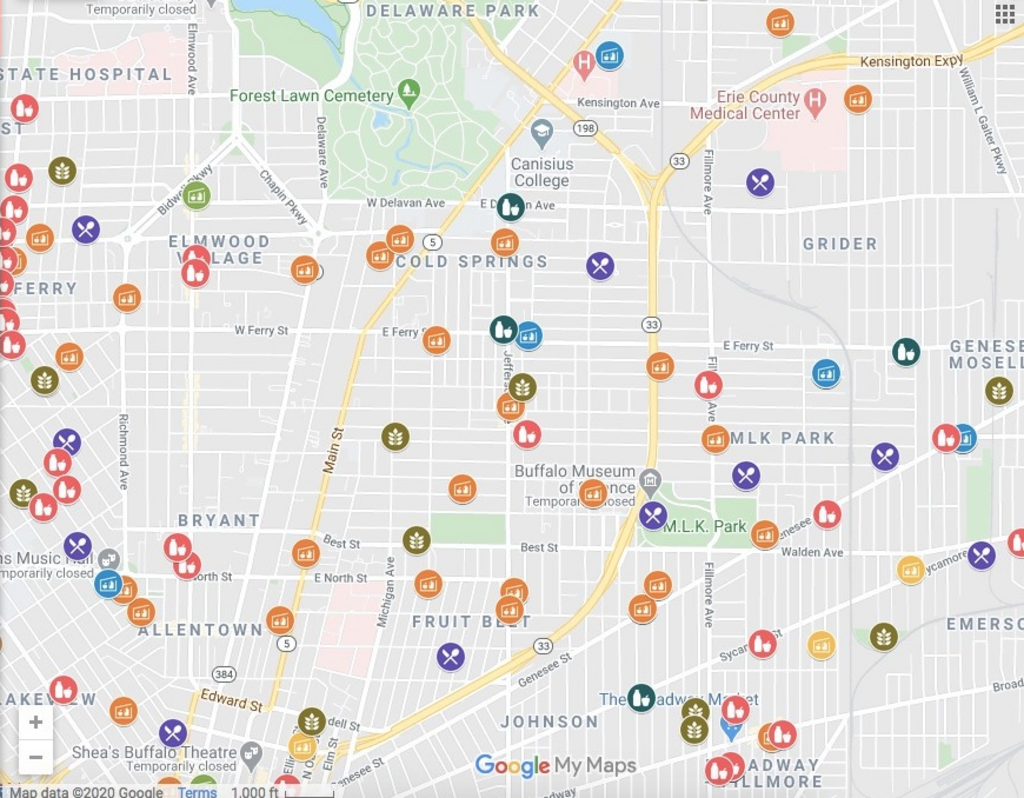Buffalo East Side Food Access Map Updated for 2026